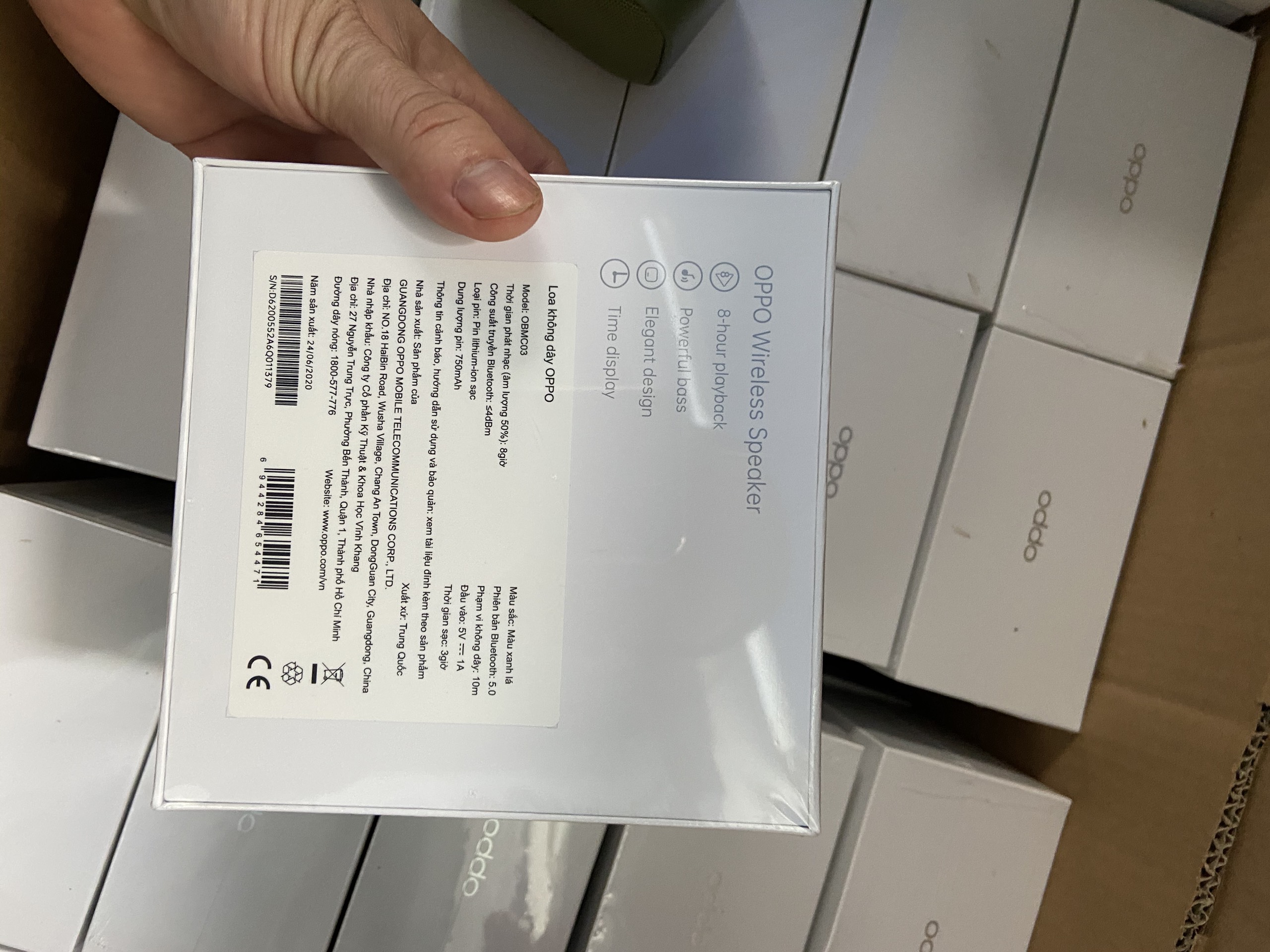 Loa Bluetooth Oppo OBMC03 , Full box 100% chính hãng