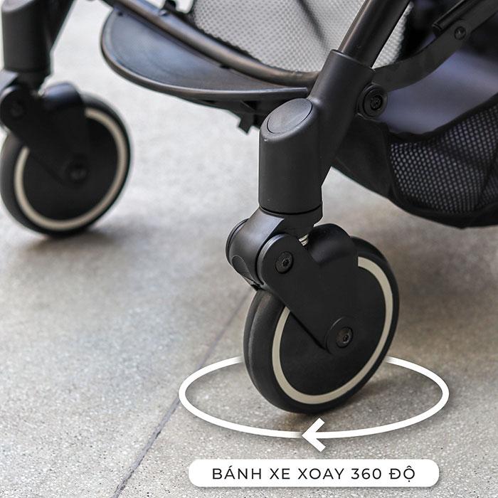 Xe đẩy Topbi A8 có Vali kéo