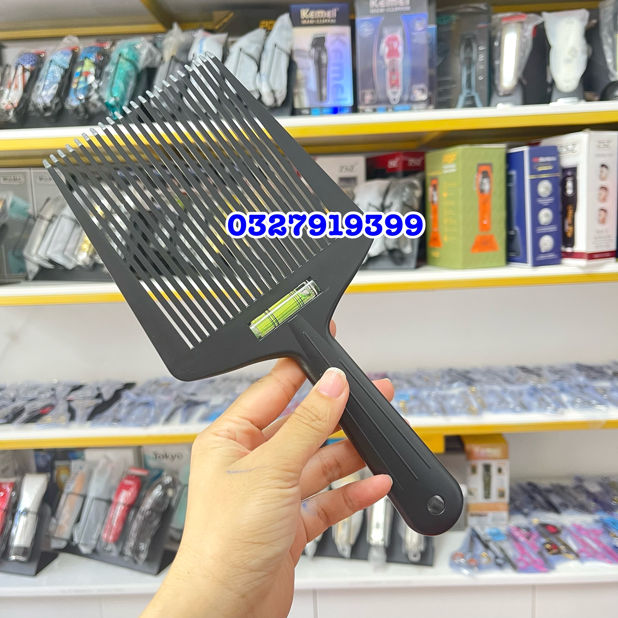 Lược cắt đầu đinh , đầu vuông Flattop