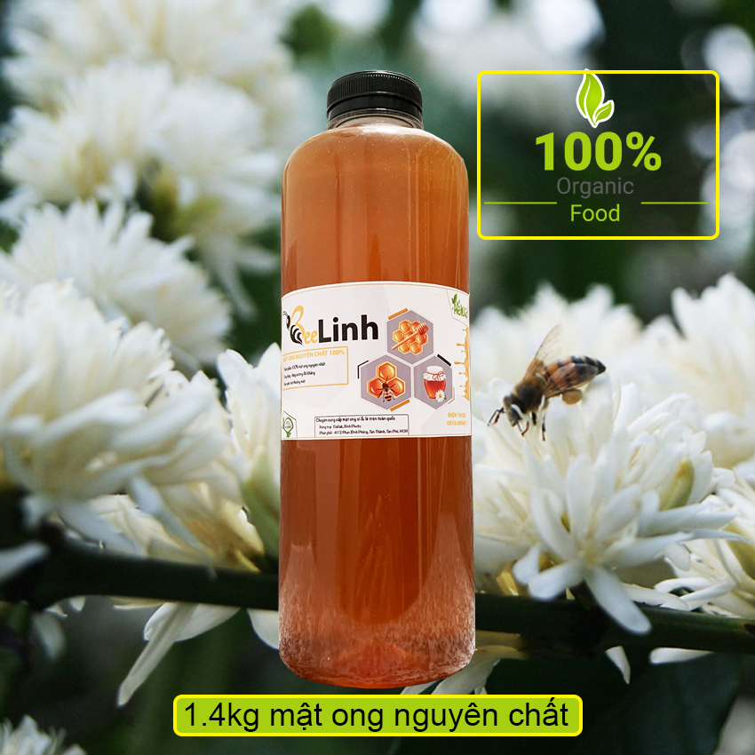 120ml - Giá dùng thử -Mật ong hoa cà phê nguyên chất