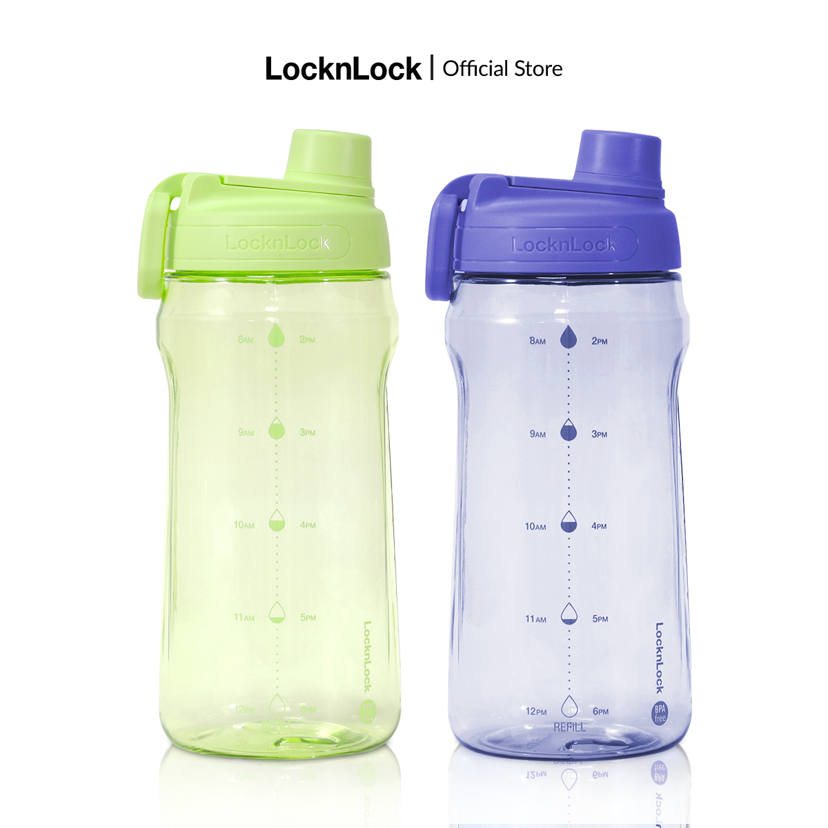Bình nước Lock&Lock Active large dung tích 1.5L HAP941 - 2 màu