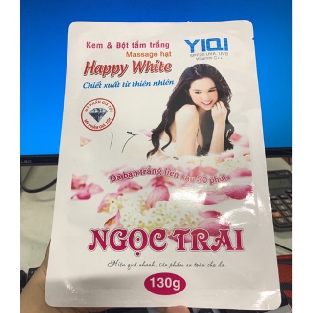 Gói tắm trắng Ngọc Trai Happy White