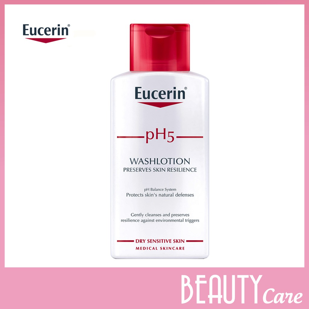 Eucerin Sữa tắm và rửa mặt cho da nhạy cảm pH5 200ml