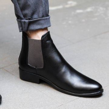 Giày Chelsea Boot Da Bò Cao Cấp