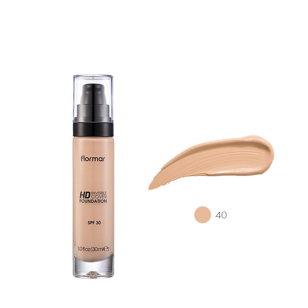 Flormar Kem nền HD Invisible Cover Foundation