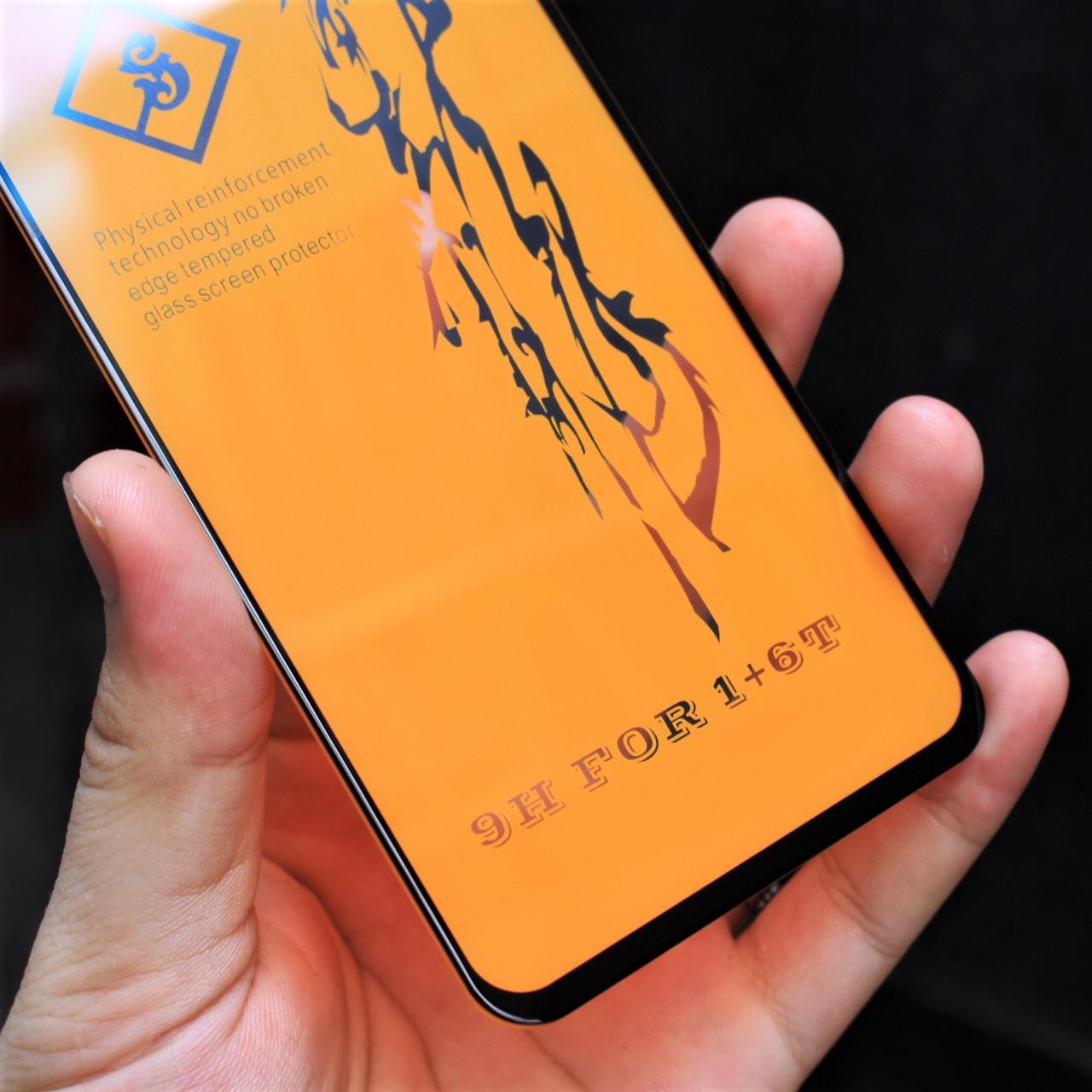 [HCM]Cường Lực 6D Oneplus 6T Full Toàn Màn Và Full Keo
