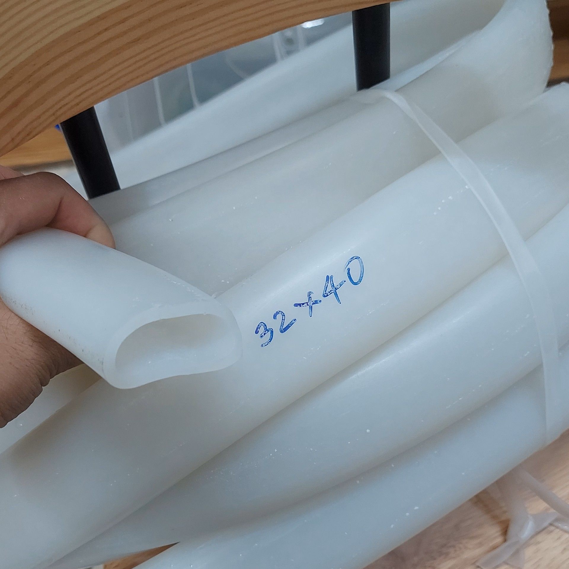 ống silicon ống silicone phi 32 đường kính 32mm x 40mm