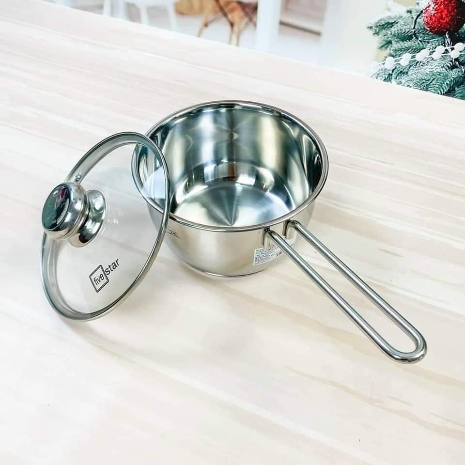 Quánh Inox Five Star 12cm/16cm