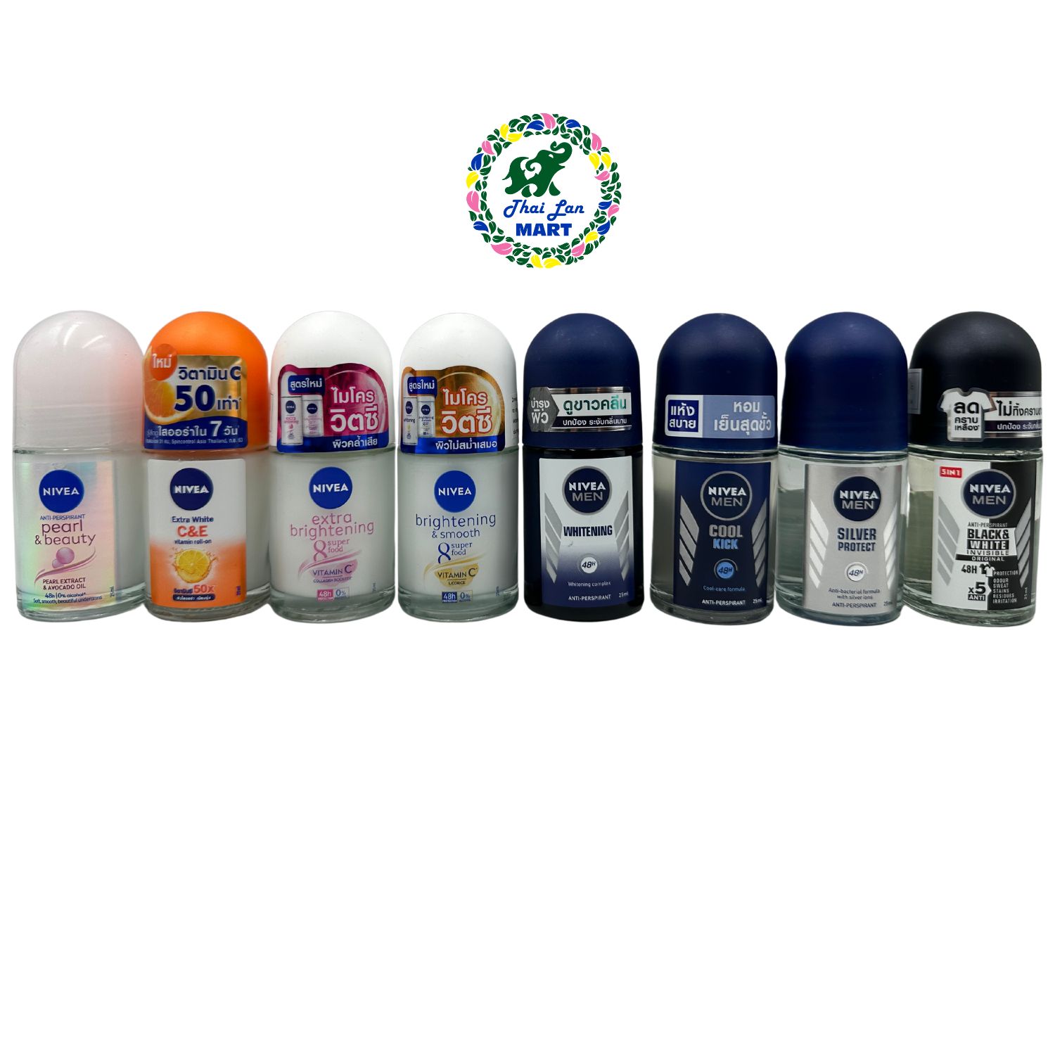 Lăn khử mùi nivea dành cho nam nữ giúp khô thoáng quyến rũ hàng nội địa chính hãng thái lan 25ml