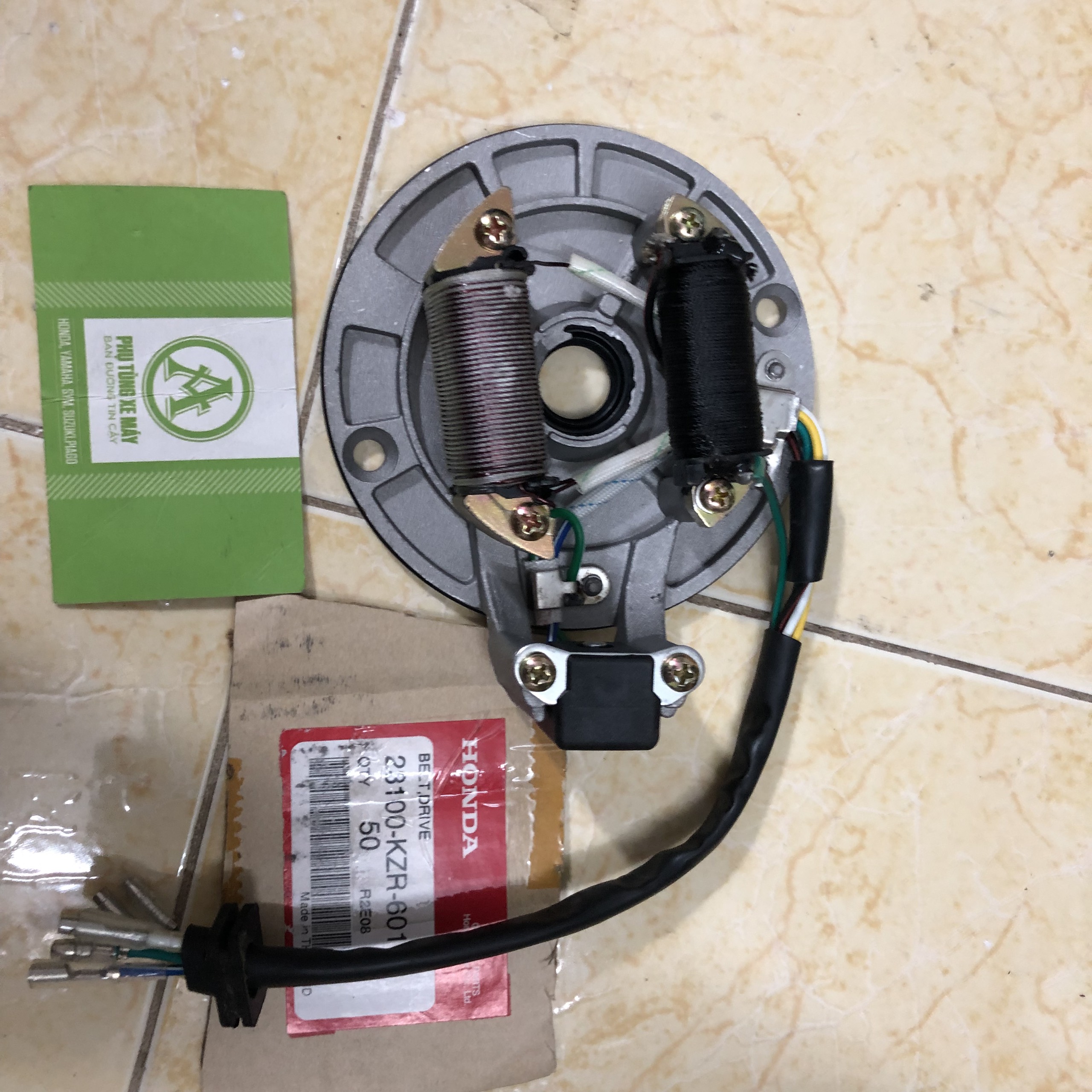 BÔ MÂM LỬA XE MÁY CUB 81 82 ( sử dụng được cho xe 67 ) - khách kiểm tra kỹ trước khi đặt hàng nhé