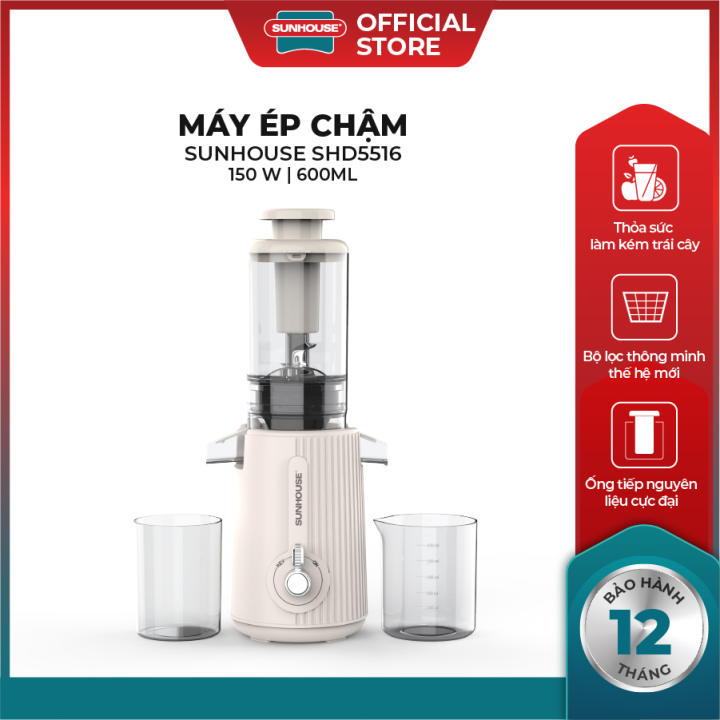 Máy ép chậm SUNHOUSE SHD5516 – Công nghệ…