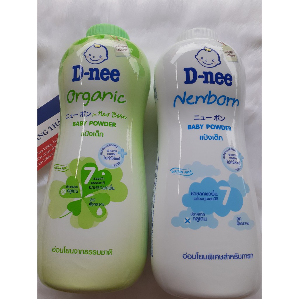 Phấn rôm Dnee Newborn 380gr Thái lan