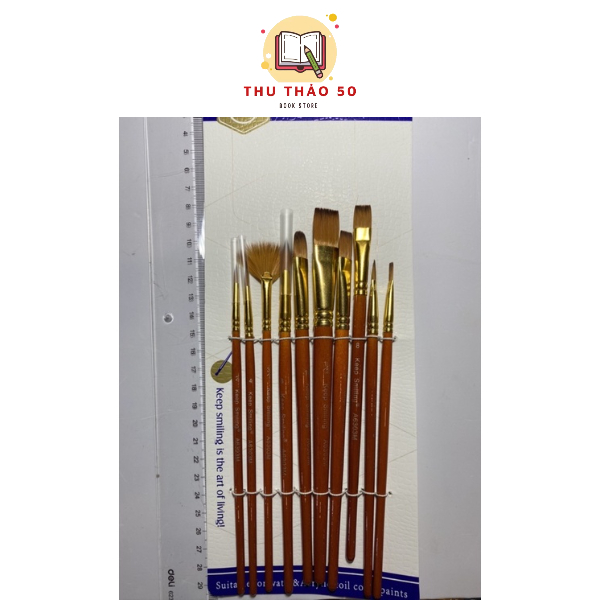 Bộ cọ 10c Keep Smiling Artist Brush.