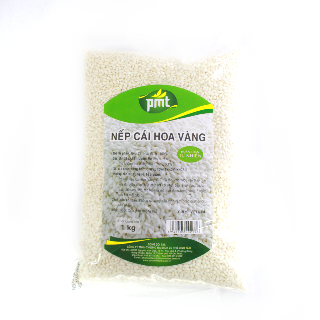 Nếp Cái Hoa Vàng - gói 1kg