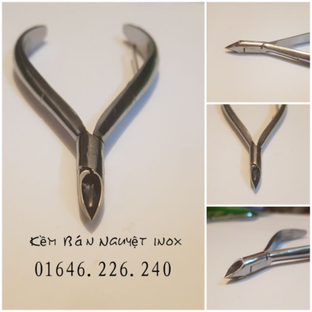[HCM][ Kềm cắt da ] • 10 Bán Nguyệt Trắng | Kềm Nhật