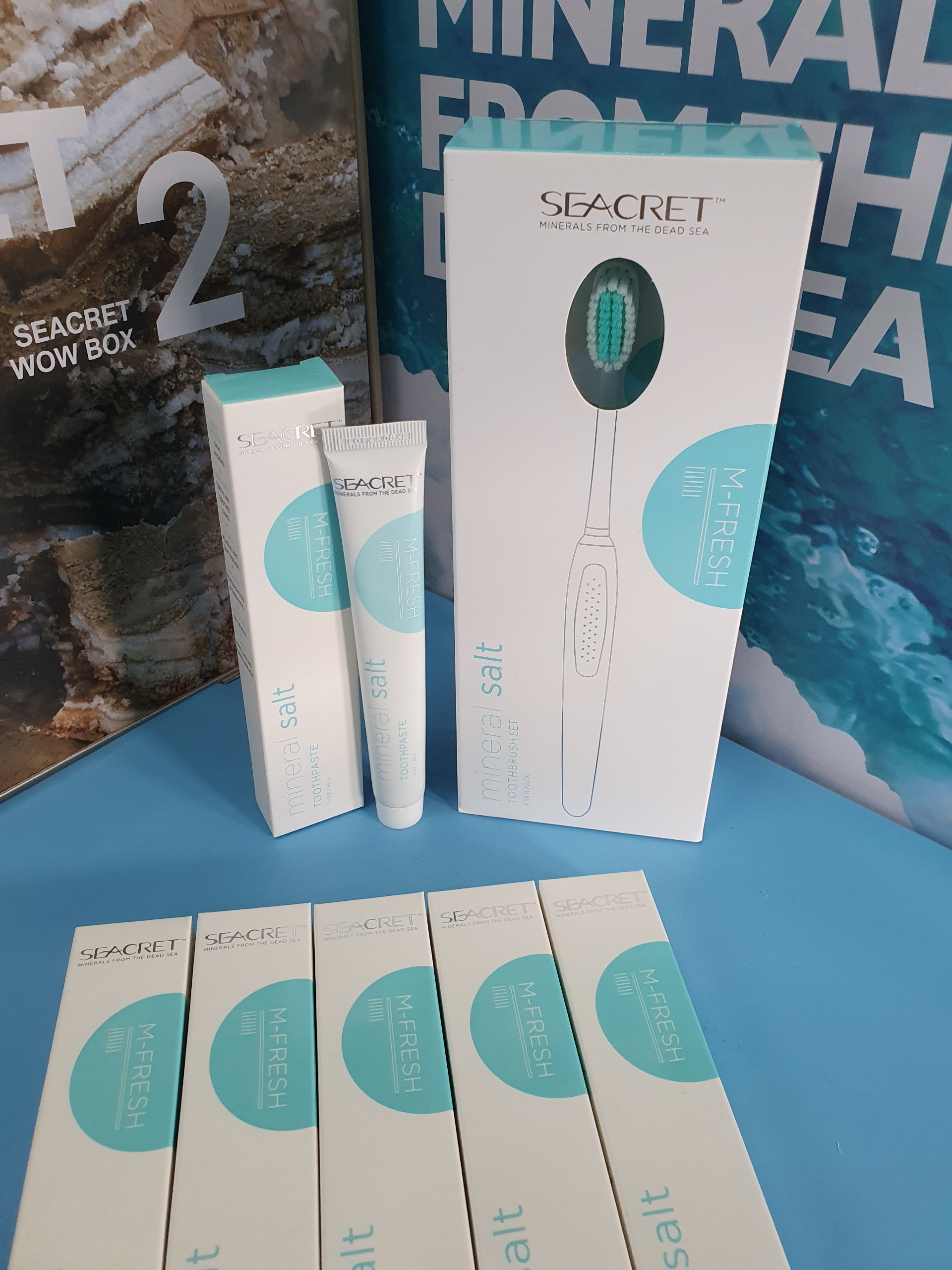 [HCM]Kem đánh răng Seacret - Minieral salt.