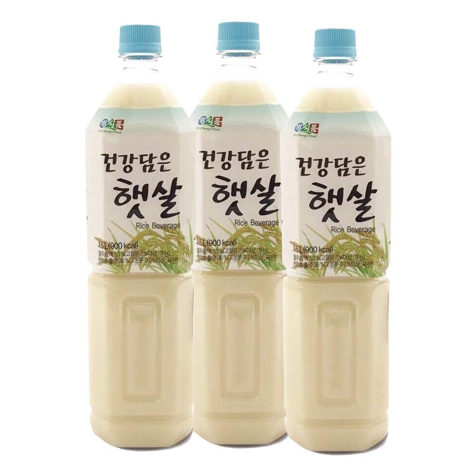 Nước Gạo Rang Vegemil Hàn Quốc 1,5L 1 Chai