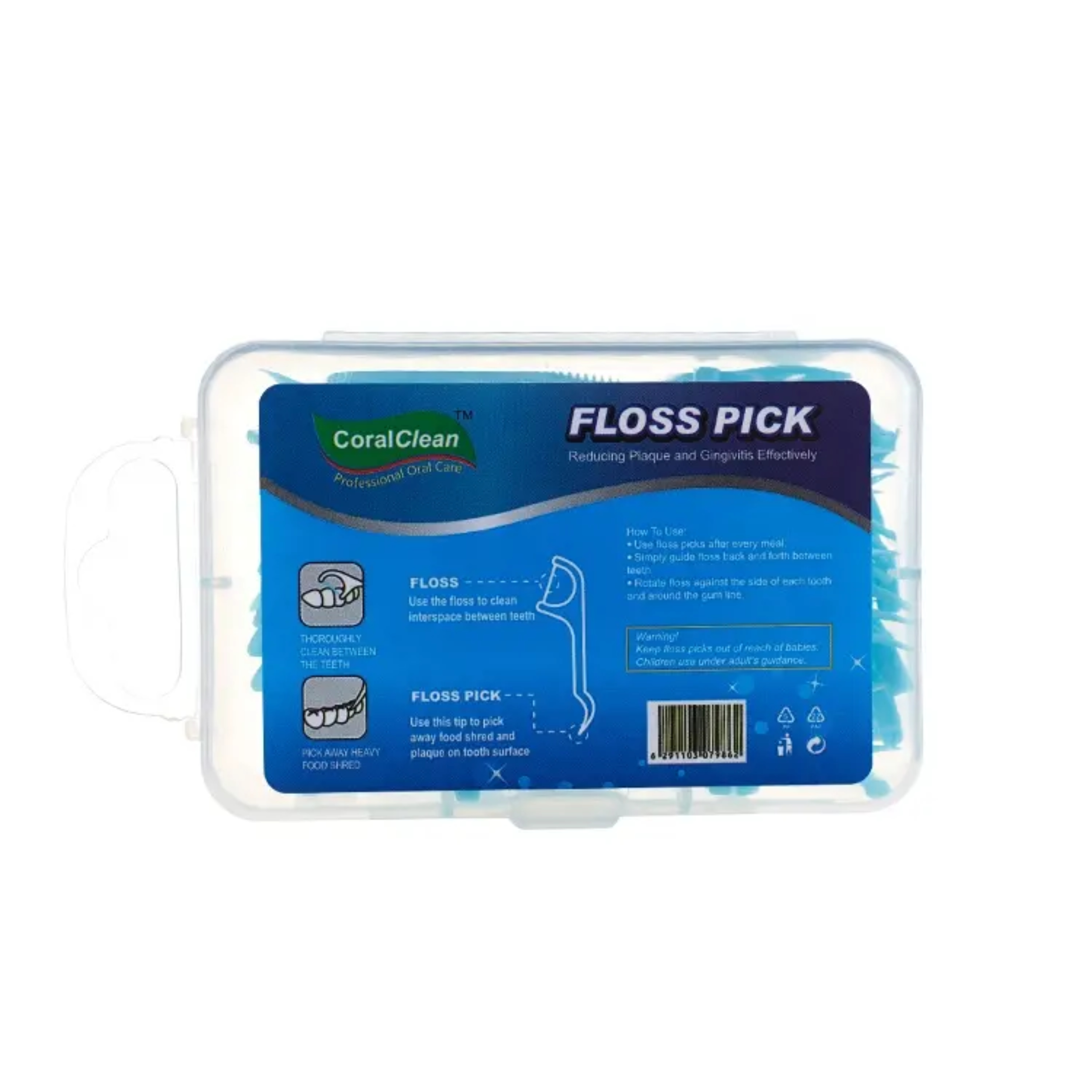Tăm chỉ nha khoa Enfresh Oral, bịch 50 cái