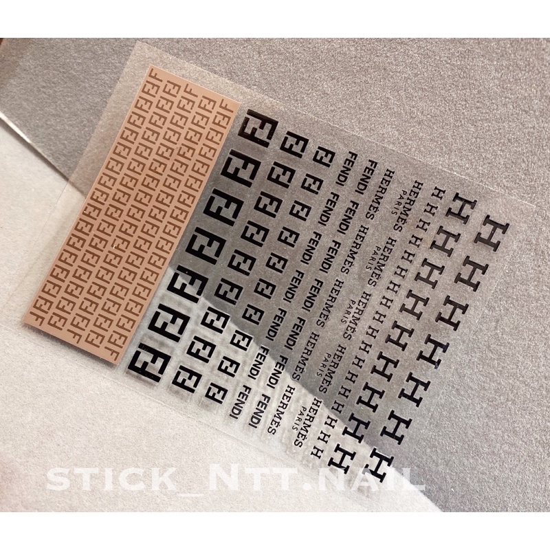 Sticker logo - Stich thương hiệu sang chảnh