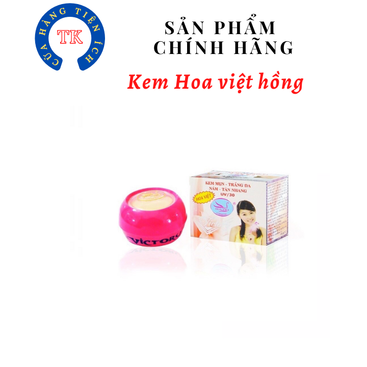Kem Hoa Việt Victory mụn nám trắng da