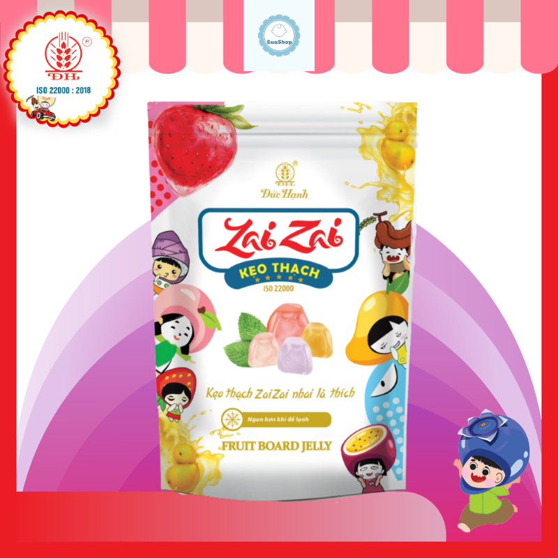 THẠCH ZAI ZAI DẠNG DÀI GÓI 320G