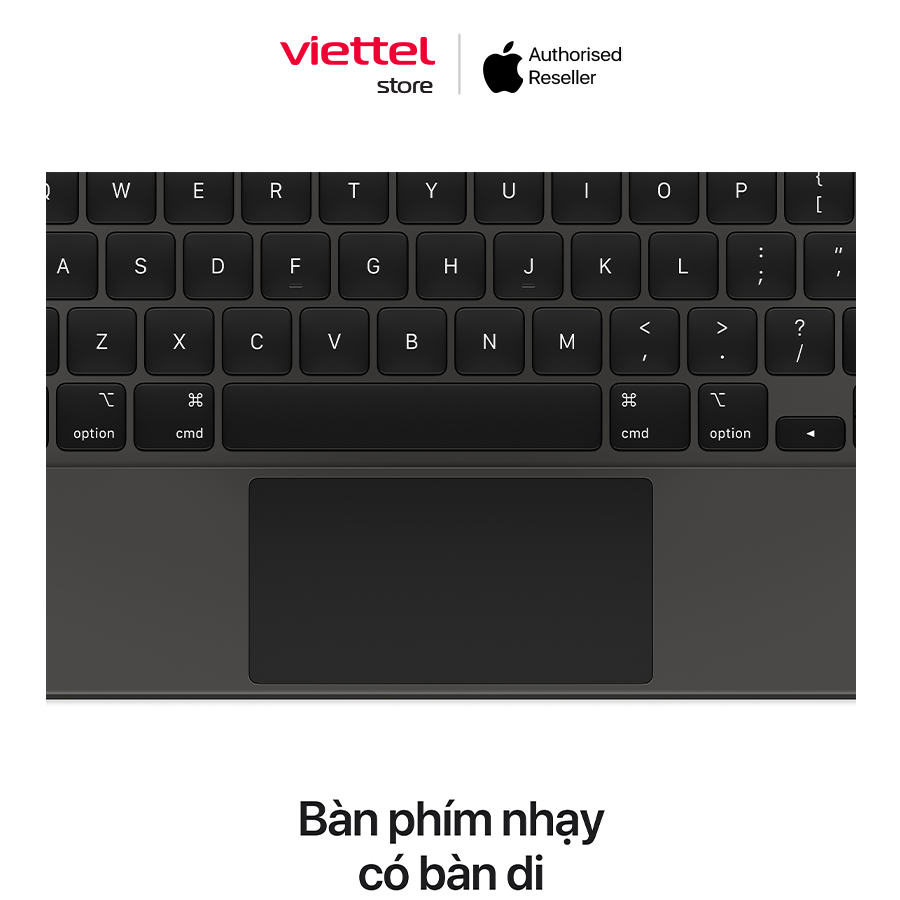 Bàn phím Apple iPad Magic Keyboard 12.9 Chính hãng (ZA/A) [Viettel Store]