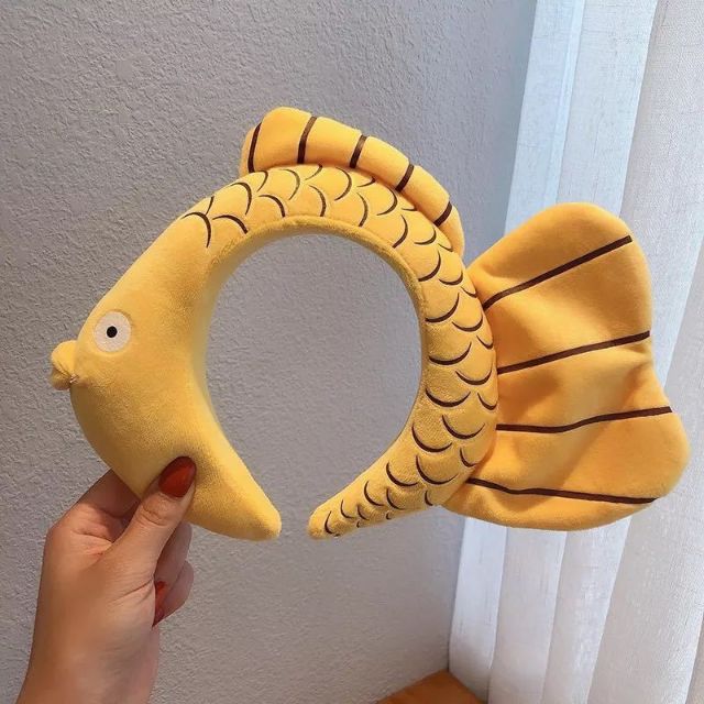 Bờm Cá Mập Khủng Long Ngoạm Đầu Cute Dễ Thương
