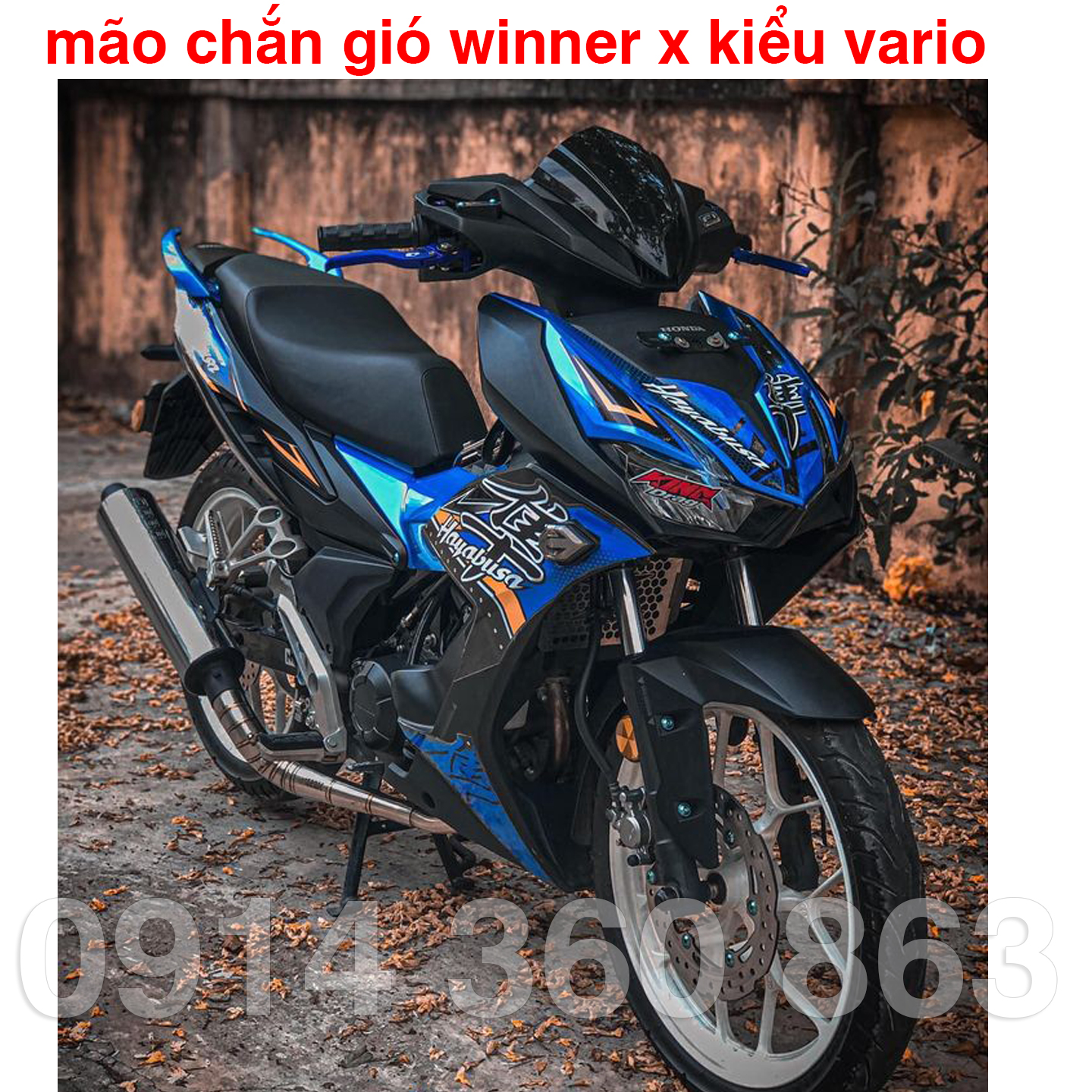Mão chắn gió vario 2017