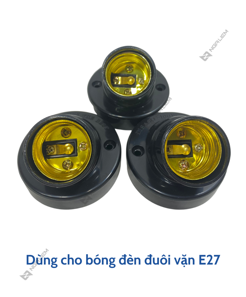 Đuôi Xoáy Xéo Vát DISACO (Trắng/ Đen)