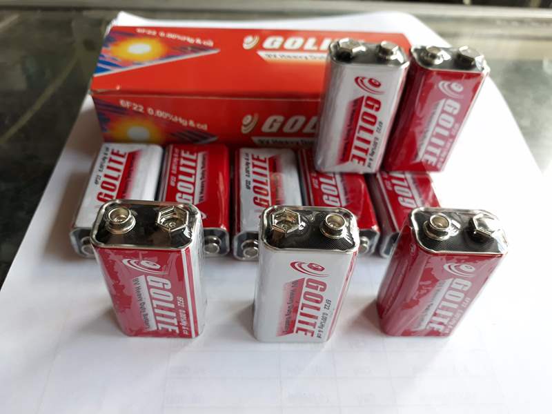 PIN VUÔNG 9V 10 VIÊN