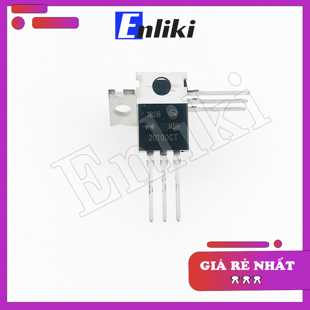Diode Schottky 20A 100V TO220 MBR20100CT