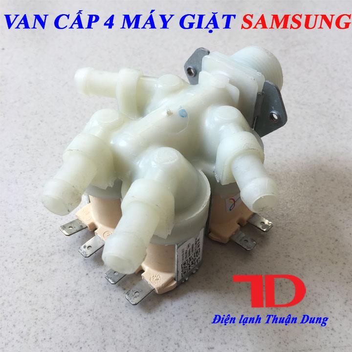 Van cấp nước 4 ngã máy giặt samsung - điện lạnh thuận dung