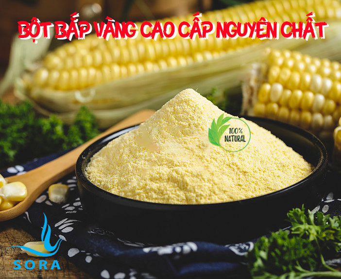 Sora pure yellow corn/maize powder  (potentiometer from pack 25kg)