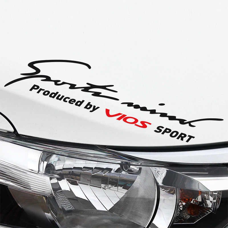 Tem sport mind dán xe ô tô Vios
