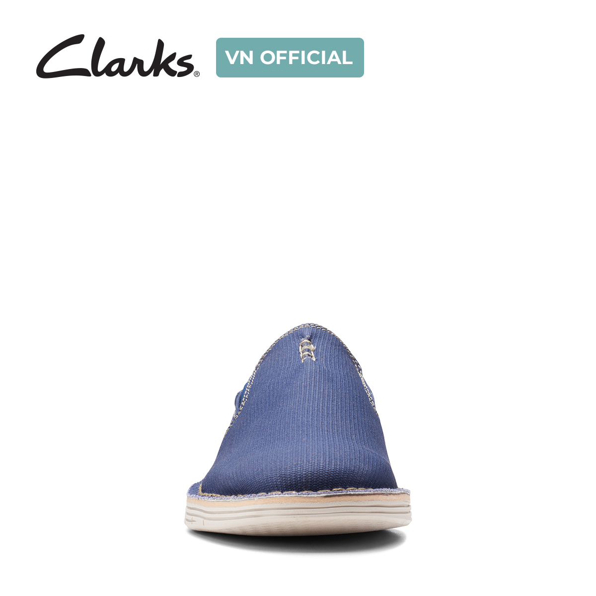 Giày Lười Vải Nam Clarks - Forge Free