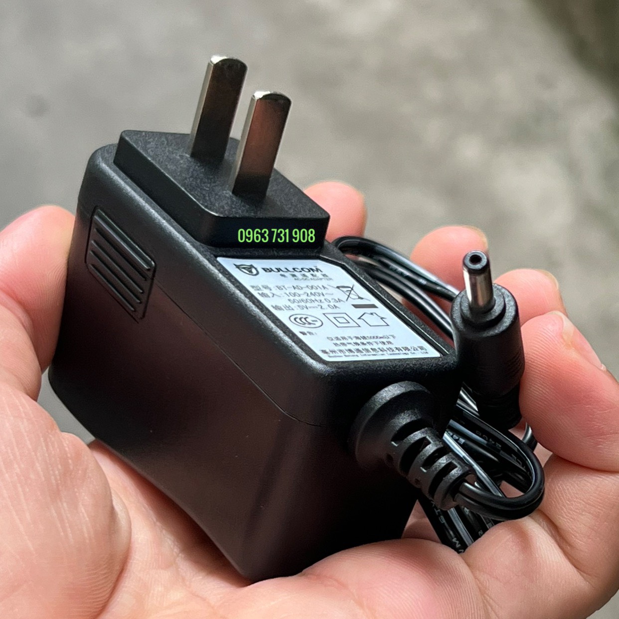 Adapter Nguồn 5V 2A Chân Kim Nhỏ