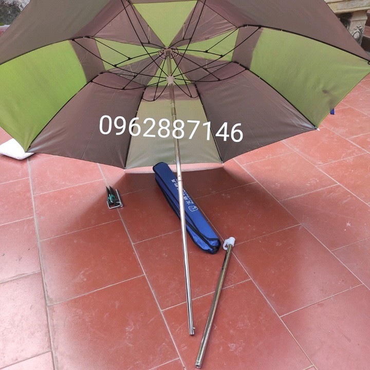 ô dù câu cá 3 đoạn siêu bền 1m8