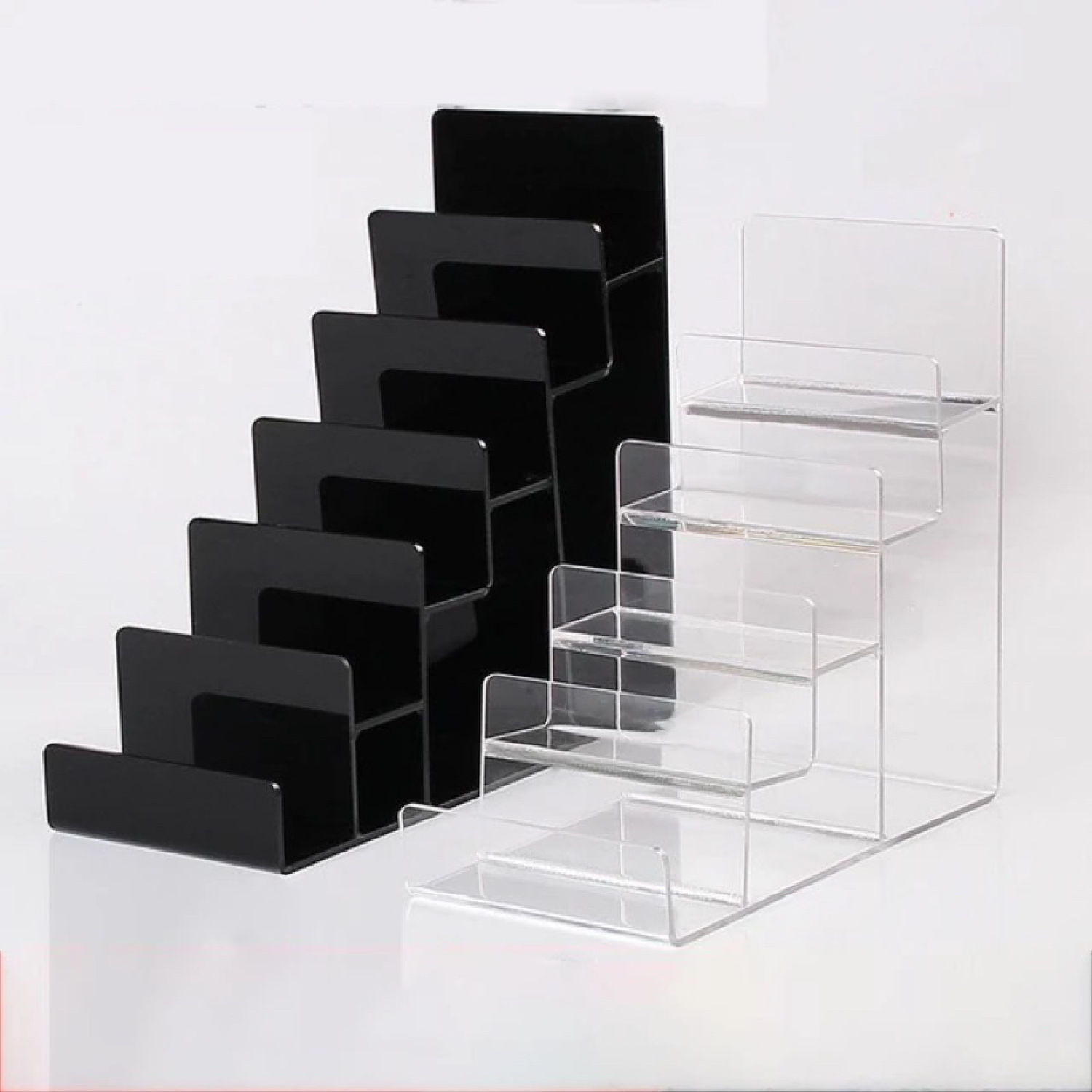 Kệ mica trưng bày sản phẩm, bóp ví, mắt kính, quà tặng, nhiều kích thước
