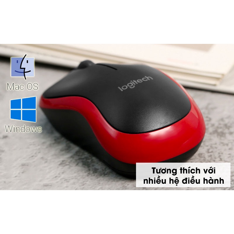 Chuột máy tính không dây Logitech M185 - BH 36 tháng