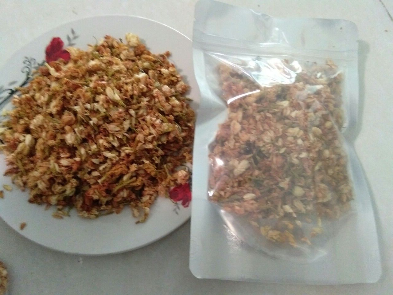 Trà Hoa Nhài (hoa lài) sấy khô