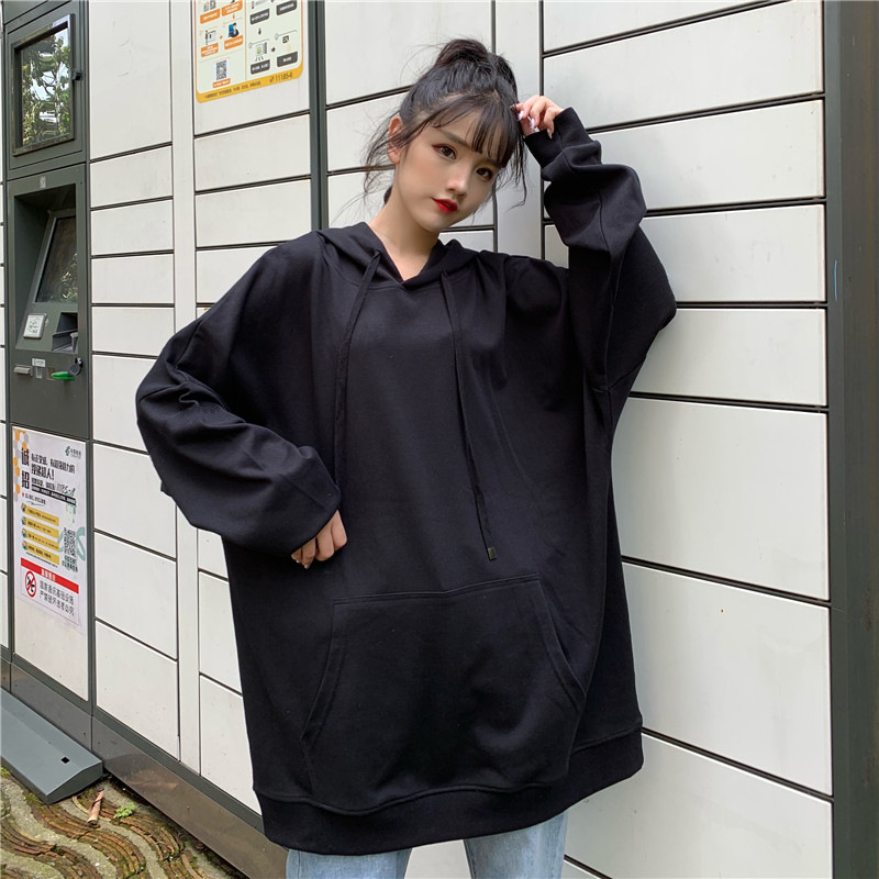 Áo HooDie Basic Trơn Unisex , Áo Nỉ Bông Trơn Đen