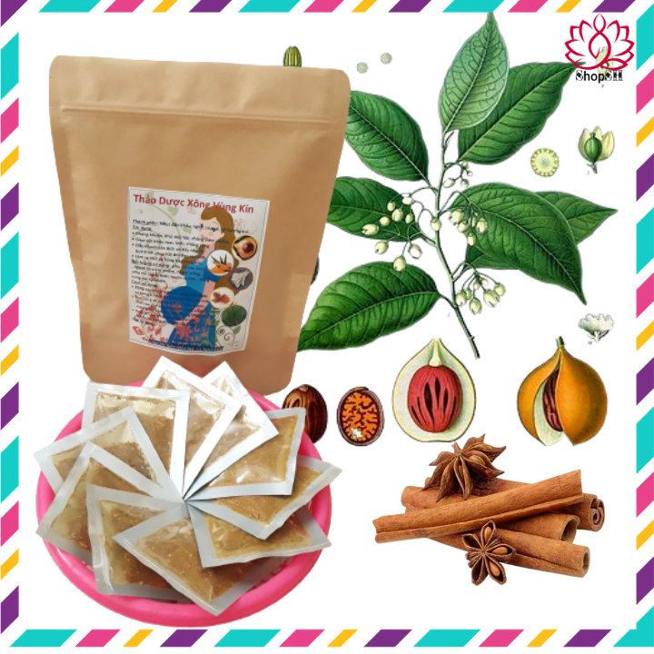 Thảo mộc xông vùng kín - set 10 ngày