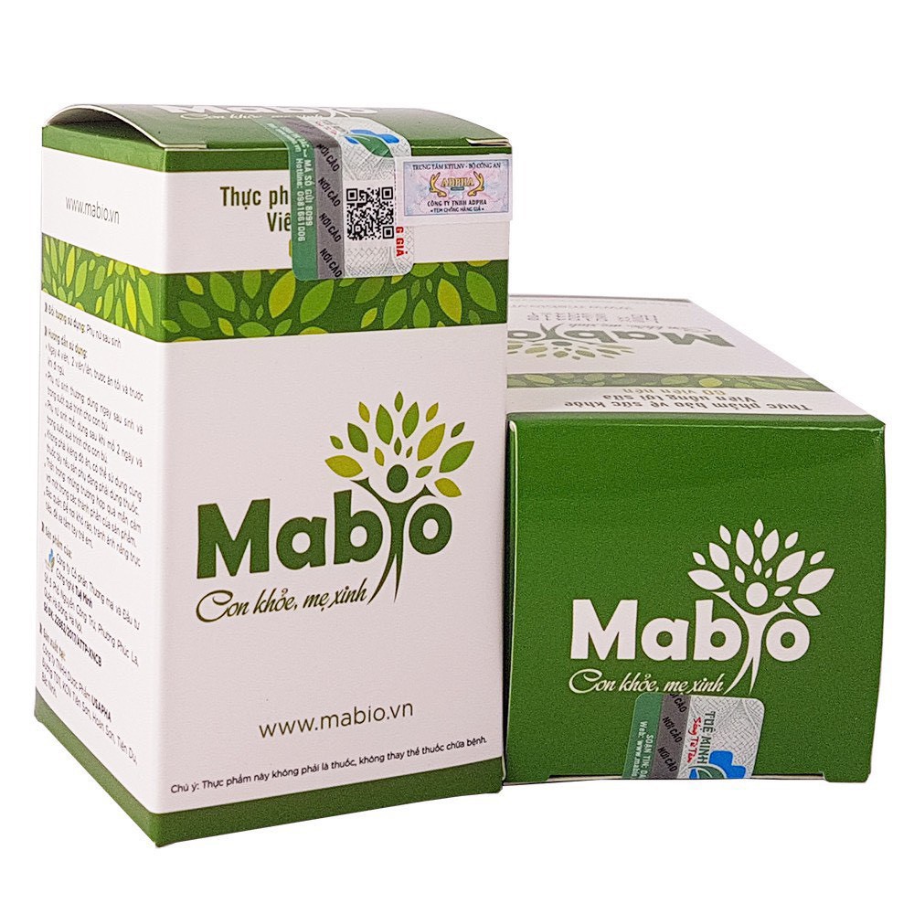 [HCM]MABIO - Viên Uống Lợi Sữa (Hộp 60 Viên)