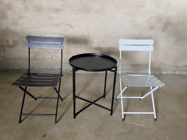 Bàn trà chanh , cafe xếp gọn bàn rời