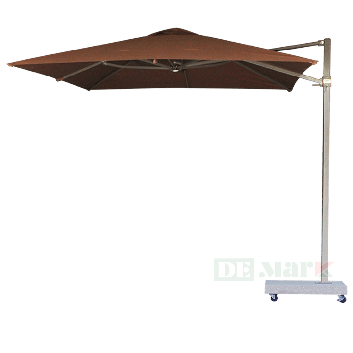 Dù Che Nắng Nội Thất DeMark Lệch Tâm Vuông 1 Tầng D2.5m