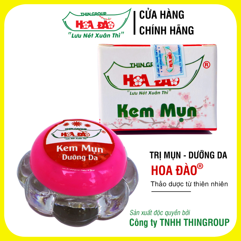 Kem mụn dưỡng da Hoa Đào giá rẻ