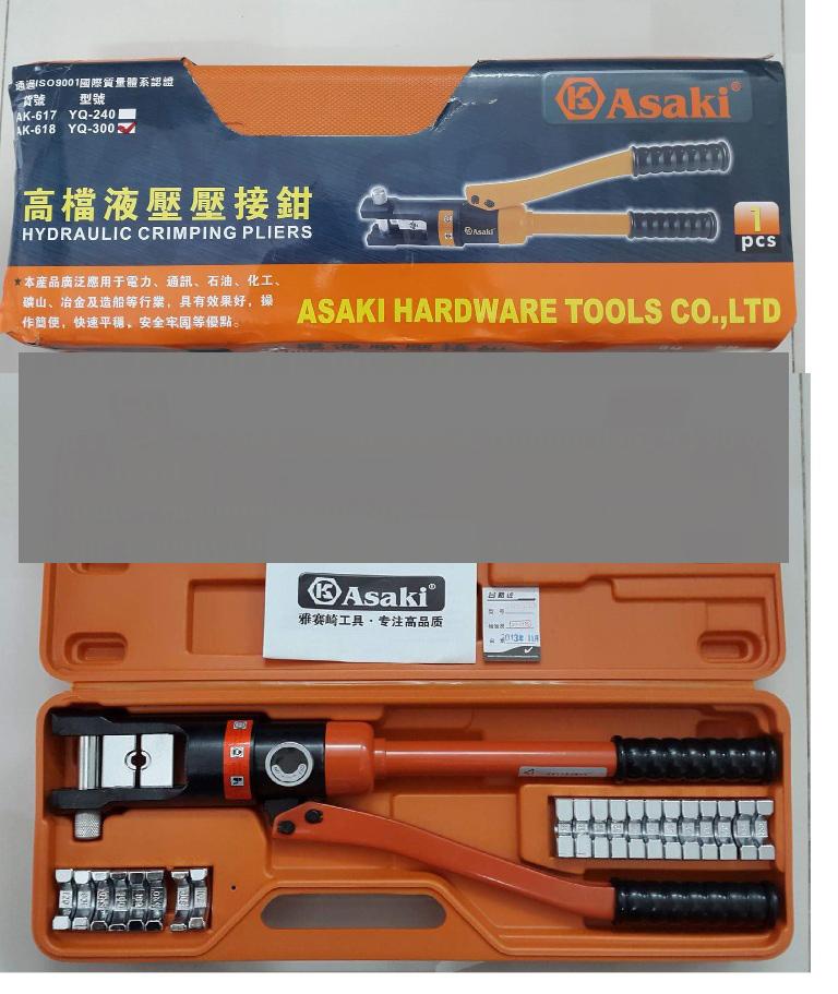 Kìm bấm cos thủy lực Asaki AK-618