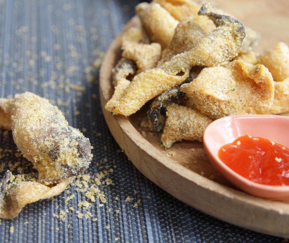 Snack da cá sấy giòn wasabi 50gr