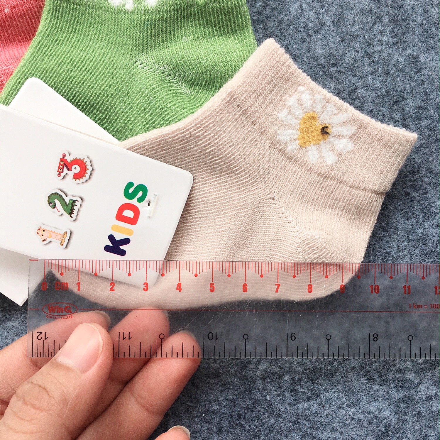 Set 5 đôi tất TẤT CÚC HỌA MI CHO BÉ