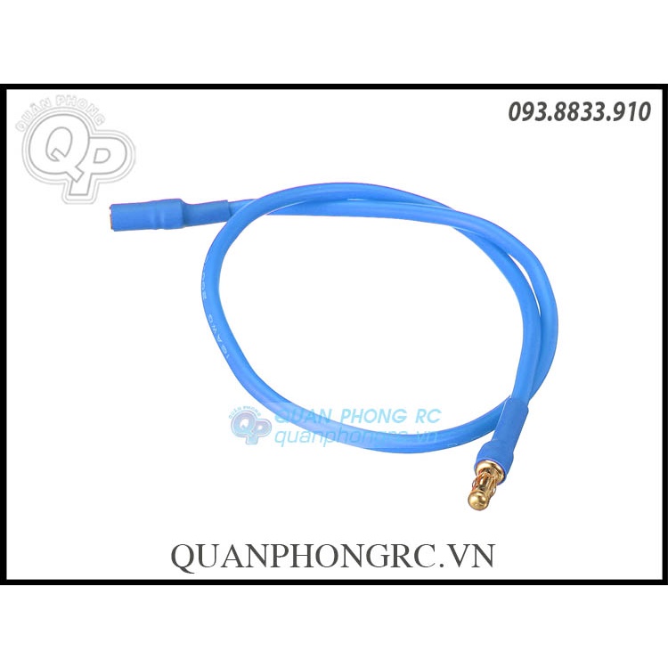 Dây Silicon Nối Dài Motor 30cm Jack Chuối 3.5mm  / 4.0mm (1 sợi) dành cho máy bay điều khiển